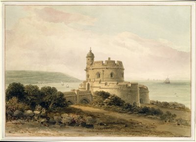 St. Mawes Castle, Cornwall, 1821 von John Chessell Buckler